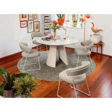 Frac Extending Round Table By Connubia