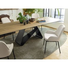 Gemini Ceramic Extending Table By Connubia