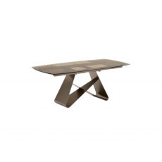 Gemini Glass Extending Table By Connubia