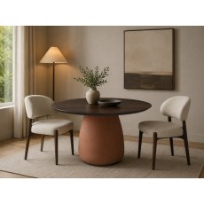 Botero Wood Round Table By Cattelan Italia