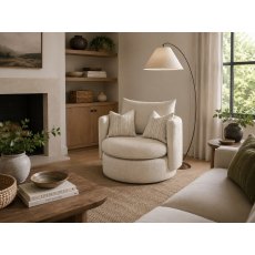 Rose Swivel Armchair