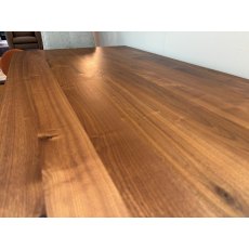 Walnut Dining Table and Four Layla Dining Chairs Clearance