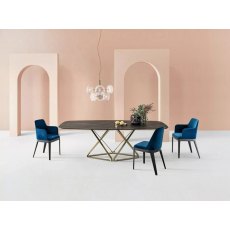 Delta 200cm x 116cm Barrel Fixed Table By Bontempi Delta 200cm x 116cm Barrel Fixed Table By Bontempi