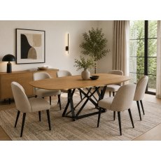 Delta 220cm x 116cm Barrel Fixed Table By Bontempi Delta 220cm x 116cm Barrel Fixed Table By Bontempi