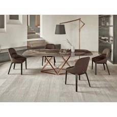 Delta 250cm x 120cm Barrel Fixed Table By Bontempi Delta 250cm x 120cm Barrel Fixed Table By Bontempi