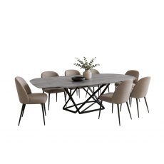 Delta Large Extending Barrel Table By Bontempi