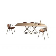 Delta 200cm x 100cm Rectangular Fixed Table By Bontempi Delta 200cm x 100cm Rectangular Fixed Table By Bontempi