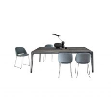 Duke Medium Extending Rectangular Table By Bontempi Duke Medium Extending Rectangular Table By Bontempi