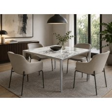 Duke Fixed Sqaure Dining Table By Bontempi Duke Fixed Sqaure Dining Table By Bontempi