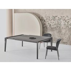 Duke Extending Sqaure Dining Table By Bontempi Duke Extending Sqaure Dining Table By Bontempi