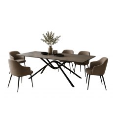 Hunter 180cm x 100cm Rectangular Table By Bontempi Hunter 180cm x 100cm Rectangular Table By Bontempi