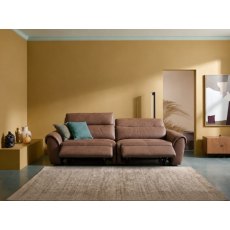 Maddox Leather Reclining Sofa