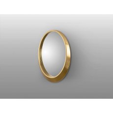 Arlo Oval Gold Mirror