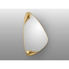 Delilah Triangle Gold Mirror