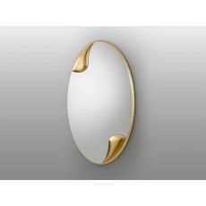 Delilah Oval Gold Mirror