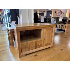 Solid Oak TV Cabinet Clearance
