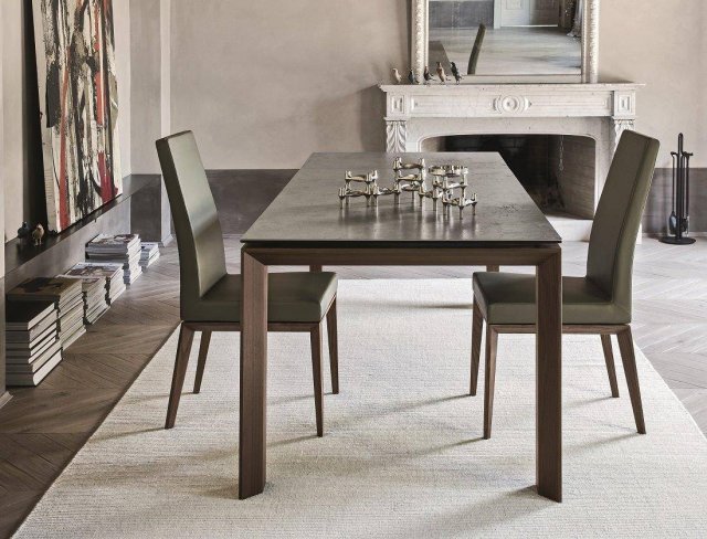 Calligaris Omnia Glass Extending Table