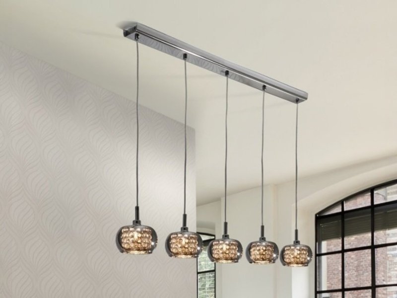 Beadle Crome Interiors Sofia 5 Light Pendent