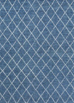 Beadle Crome Interiors Loire Handloomed Blue Rug