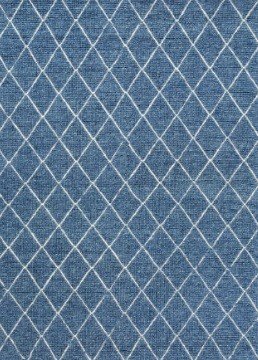 Beadle Crome Interiors Loire Handloomed Blue Rug