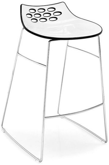 Beadle Crome Interiors Special Offers Connubia Jam Bar Stool With Sled Leg