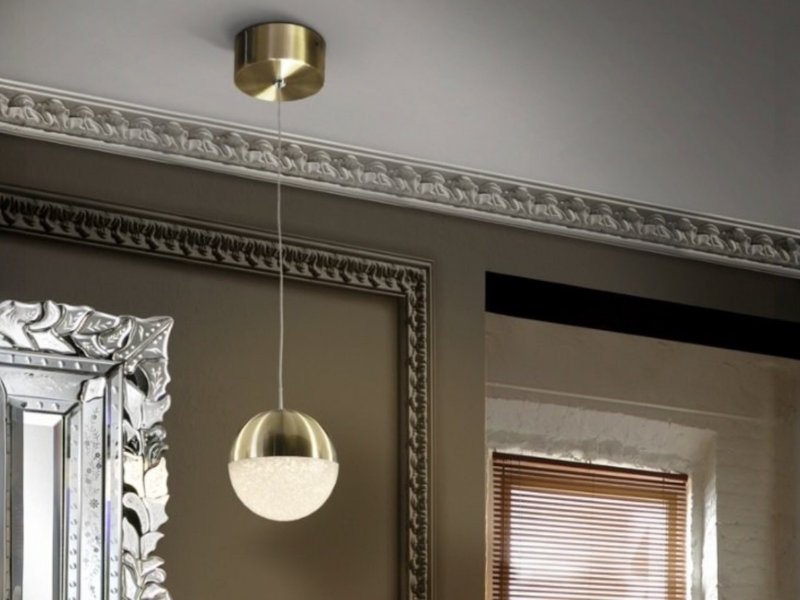 Beadle Crome Interiors Globe Hanging Light