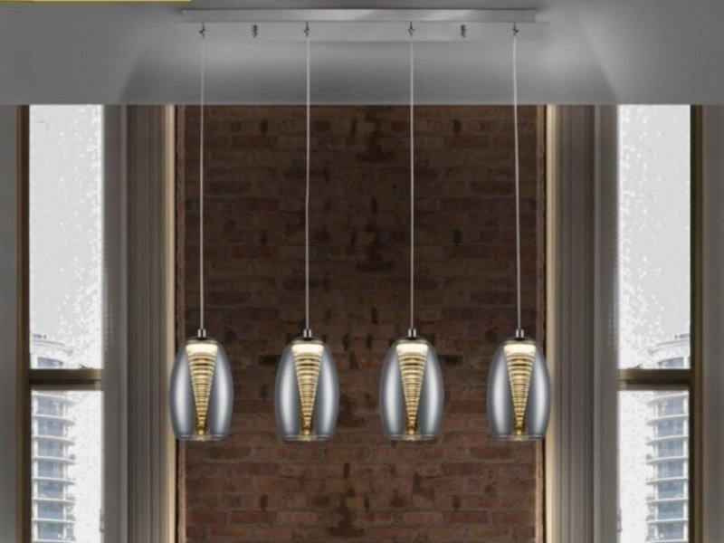 Beadle Crome Interiors Noah 4 Pendent Ceiling Light
