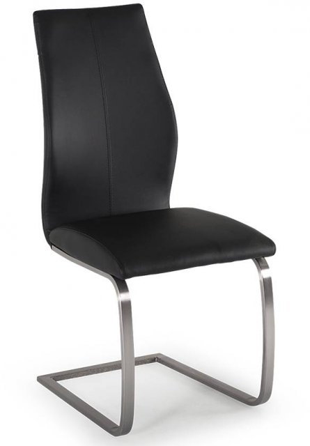 Beadle Crome Interiors Arcalia chair with brushed steel base