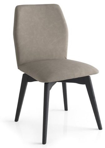 Connubia By Calligaris Hexa Wooden Leg Swivelling Chair By Connubia