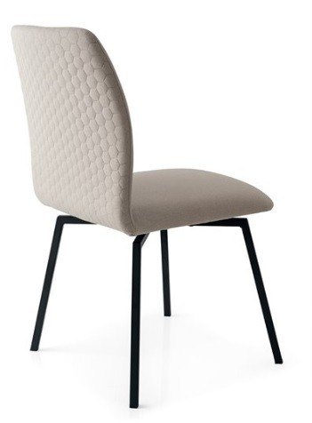 Connubia By Calligaris Hexa Metal Leg Swivelling Chair By Connubia
