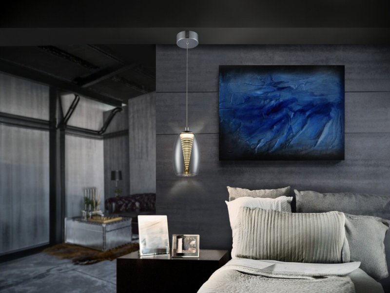 Beadle Crome Interiors Noah Single Pendent Light
