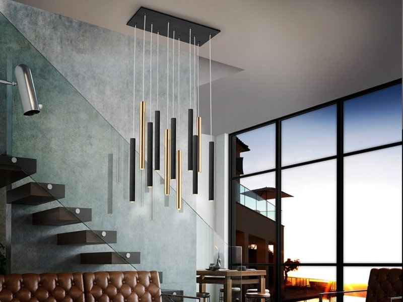 Beadle Crome Interiors Peyton 11 light ceiling lamp