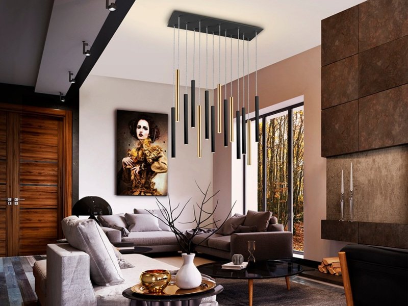 Beadle Crome Interiors Peyton 14 Light Lamp