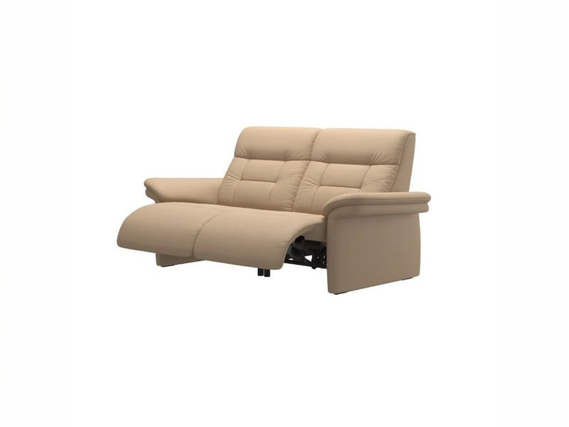 Stressless Mary Seater Sofa With An Upholstered Armrest and
