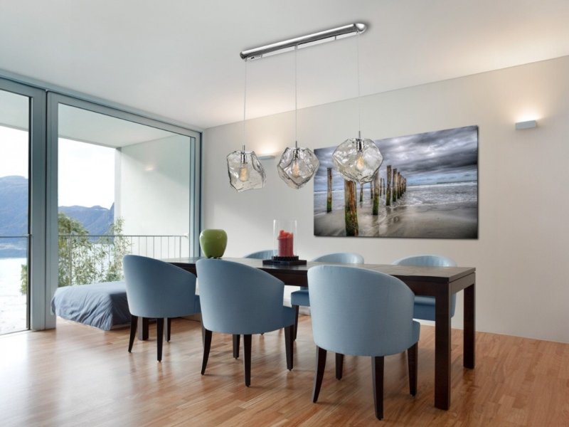 Beadle Crome Interiors Pablo 3 Pendant Ceiling Light