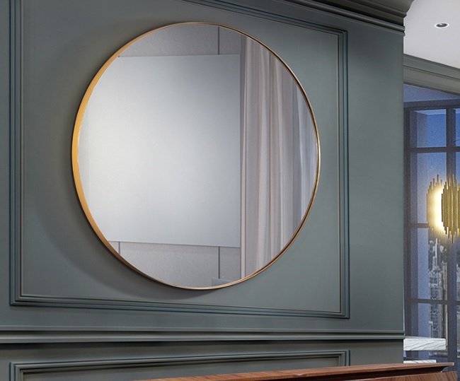 Beadle Crome Interiors Odessa Round Mirror