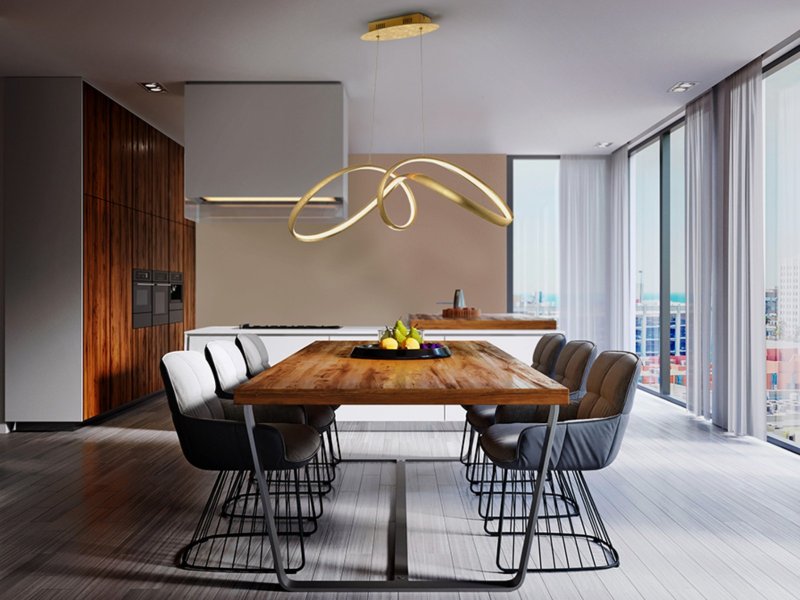 Beadle Crome Interiors Luna Ceiling Light