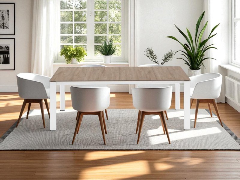 Connubia Eminence 160cm Extending Melamine Top Table by Connubia