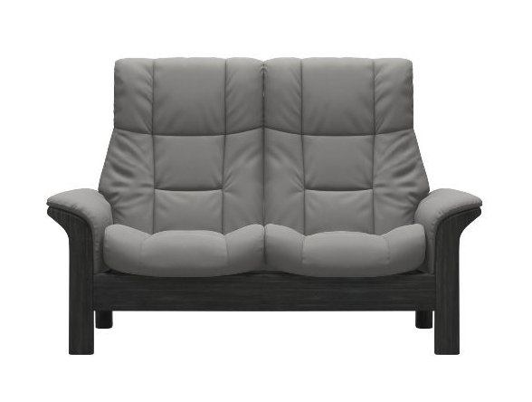 Stressless Stressless Quick Delivery Windsor 2 Seater in Paloma Silver Grey
