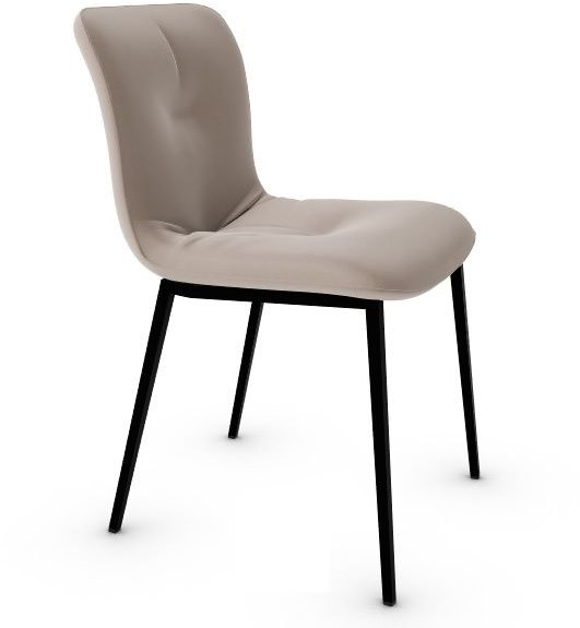 Calligaris Annie Extra Soft Padding Metal Leg Made To Order Chair By Calligaris