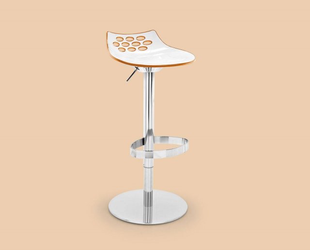 Beadle Crome Interiors Special Offers Connubia Jam Bar Stool With Ballast Base, With Gas Lift Mechanism