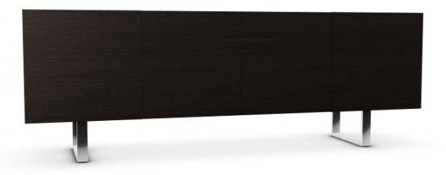 Calligaris Horizon 4 Doors and Central Drawer sideboard, with Sled Legs Made To Order By Calligaris