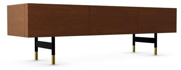 Calligaris Horizon TV Stand with High Legs Made To Order By Calligaris
