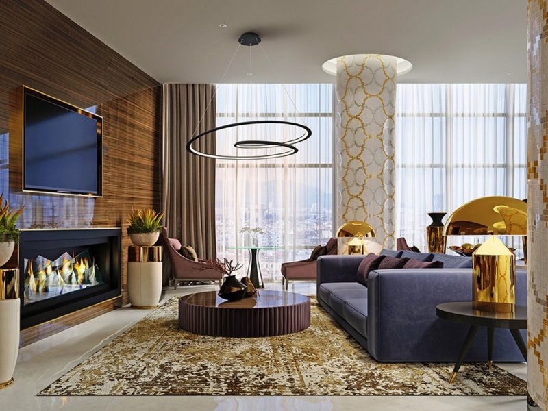 Beadle Crome Interiors Twist Ceiling Light