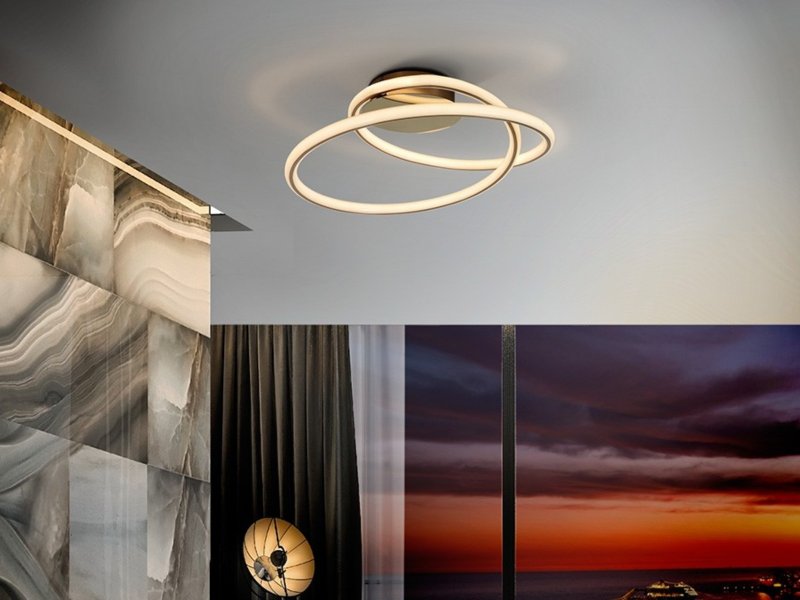 Beadle Crome Interiors Cylinder Flush Ceiling Light