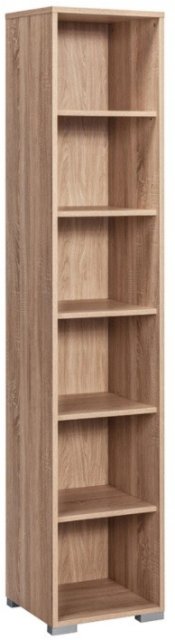 Beadle Crome Interiors 5 Shelf Narrow Bookcase
