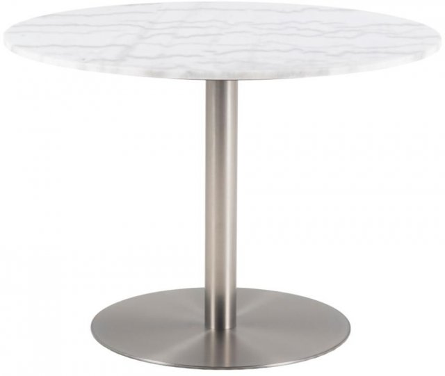 Beadle Crome Interiors Special Offers Elizabeth Dining Table Brushed Steel