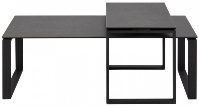 Beadle Crome Interiors Special Offers Oblo Coffee Table Black Ceramic