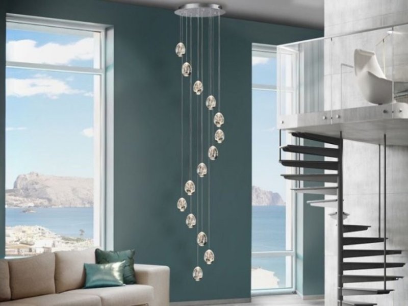 Beadle Crome Interiors Catania Large 14 Dimmable Ceiling light
