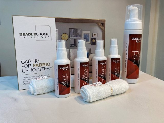 Beadle Crome Interiors Special Offers Beadle Crome Fabric Upholstery Care Kits